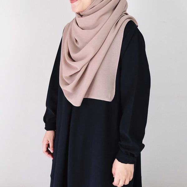 Textured Chiffon : Mocha