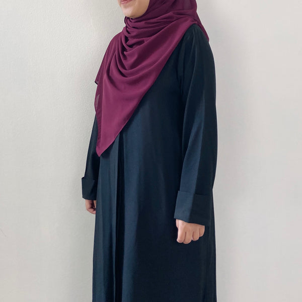 Tie-Back Shawl : Mulberry