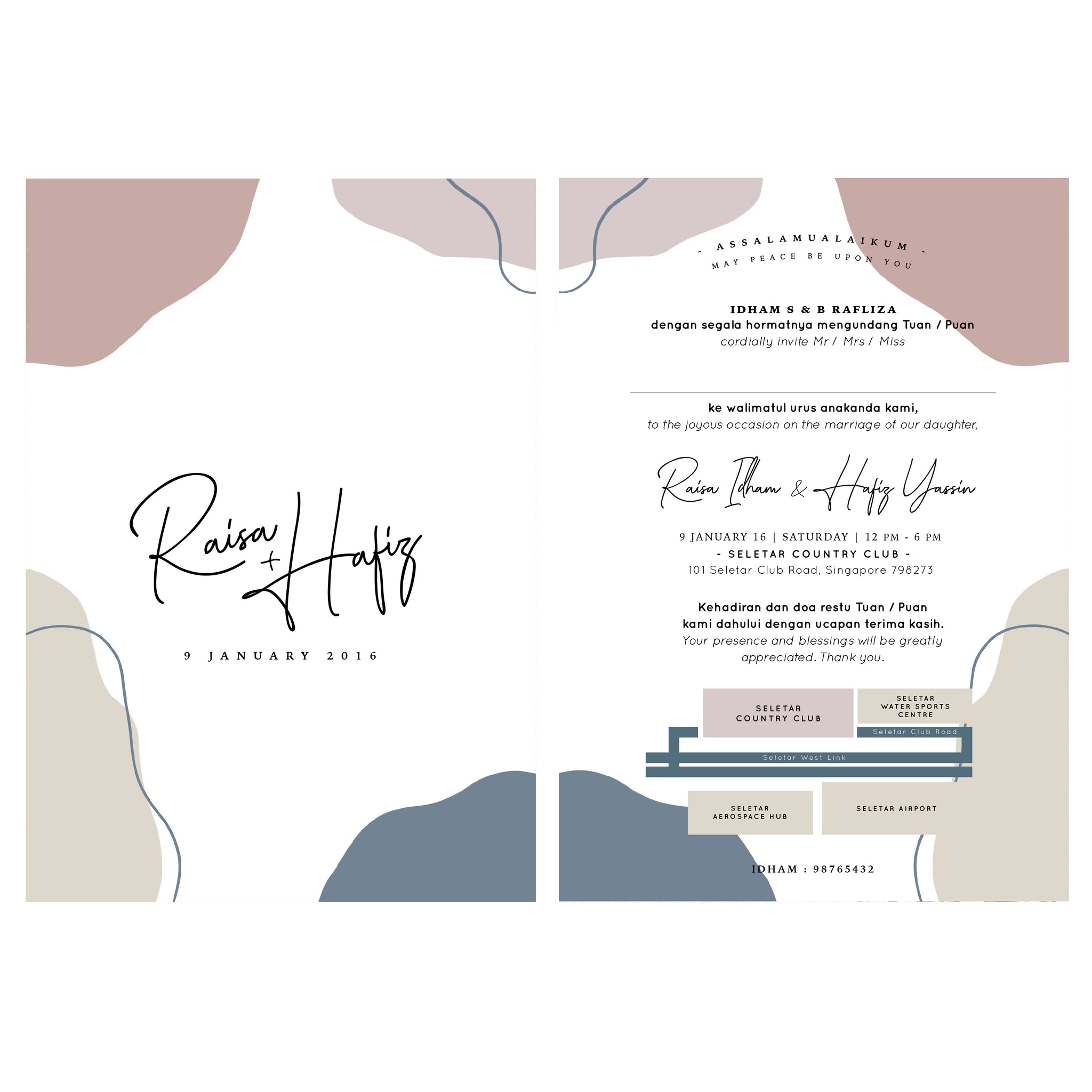 Invitation Card : Abstract C