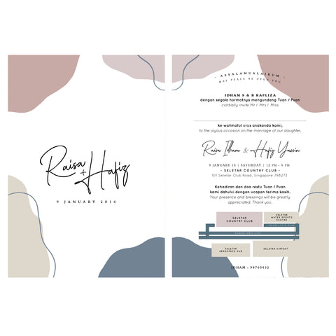 Invitation Card : Abstract C