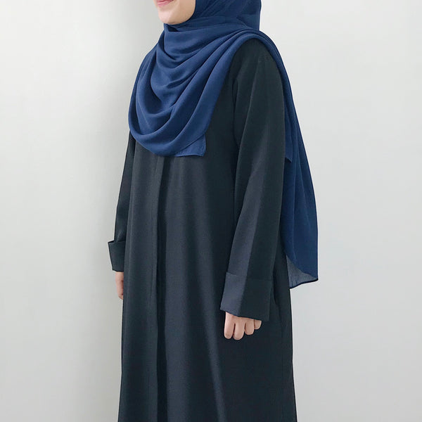 AS/IS - Korean Chiffon : Navy