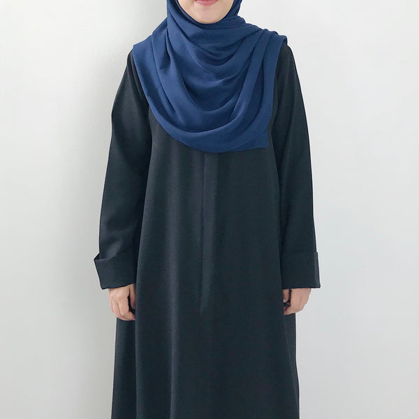 AS/IS - Korean Chiffon : Navy