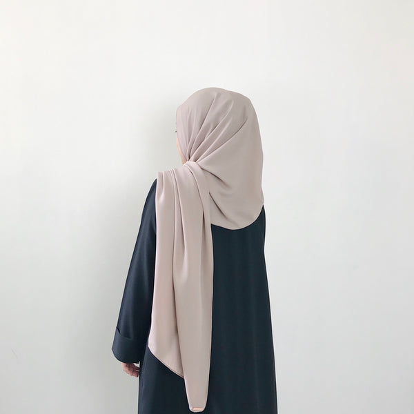 AS/IS - Korean Chiffon : Nude