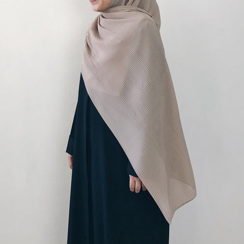 AS/IS - Pleats : Nude