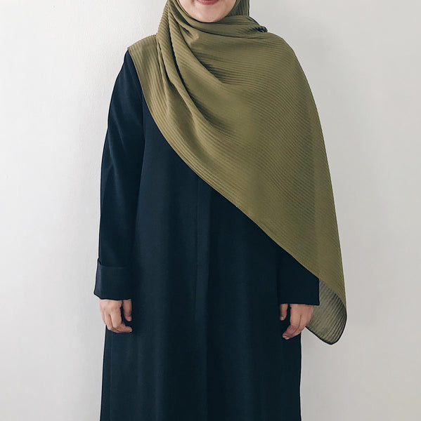 Pleats : Olive