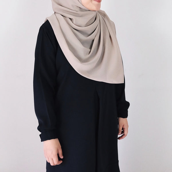 Basic Georgette : Oyster