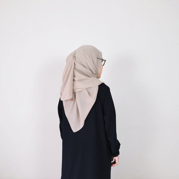 Basic Georgette : Oyster