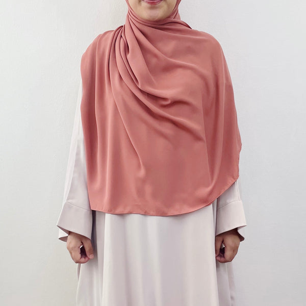 Super Wide Shawl (PC) : Peach