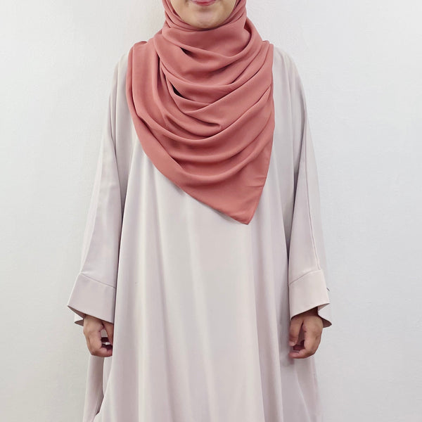 Premium Chiffon : Peach