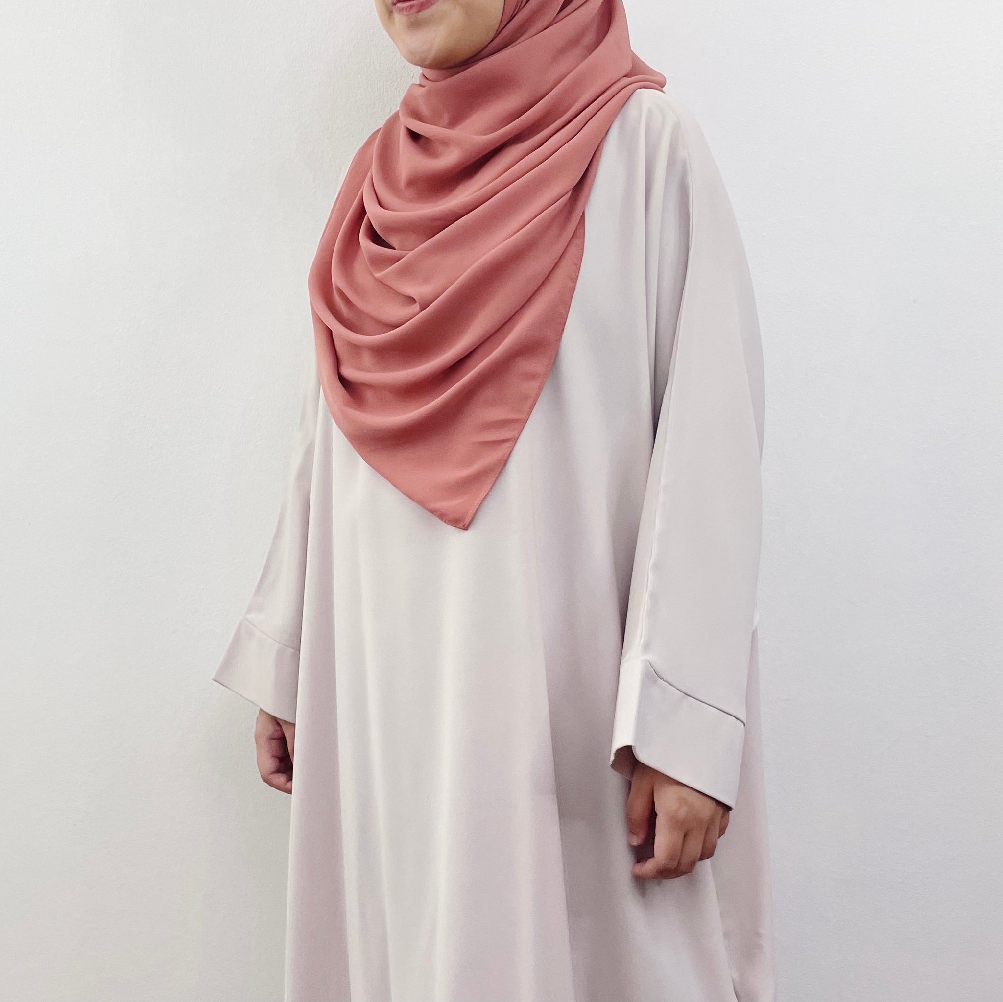 Premium Chiffon : Peach