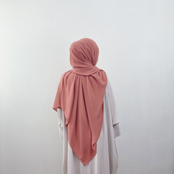 Super Wide Shawl (PC) : Peach