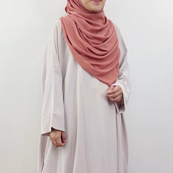 Premium Chiffon : Peach