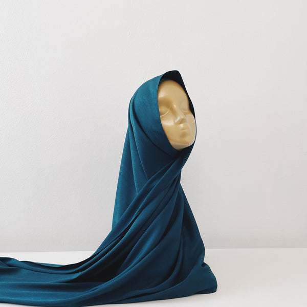 AS/IS - Lined Satin : Emerald Green