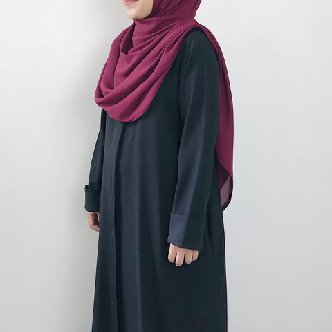 AS/IS - Korean Chiffon : Raspberry