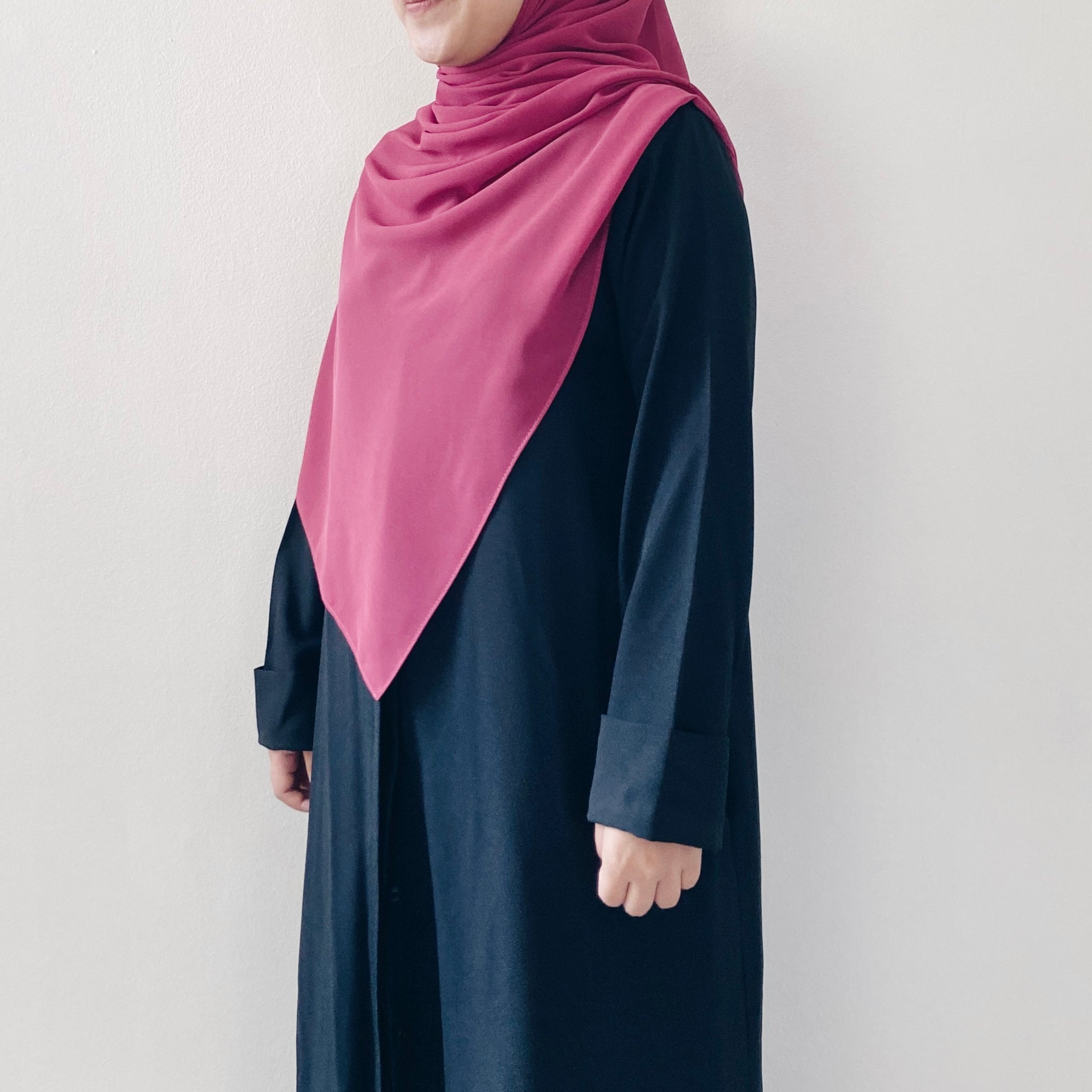 Tie-Back Shawl : Rose