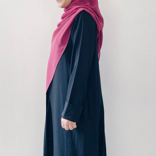 Tie-Back Shawl : Rose