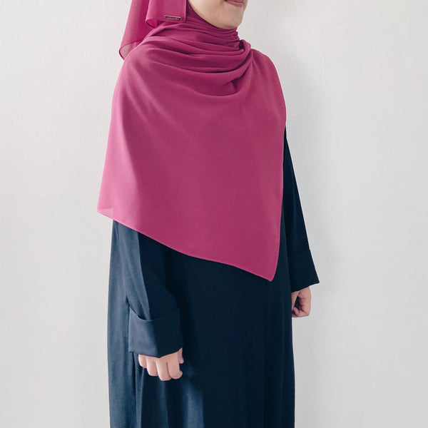 Tie-Back Shawl : Rose