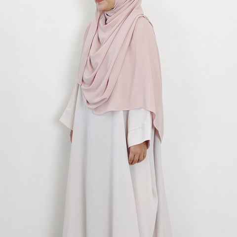 Super Wide Shawl : Blush