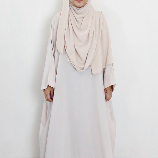 Super Wide Shawl : Custard