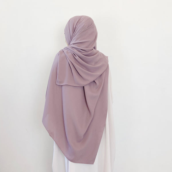 Super Wide Shawl : Dusty Purple