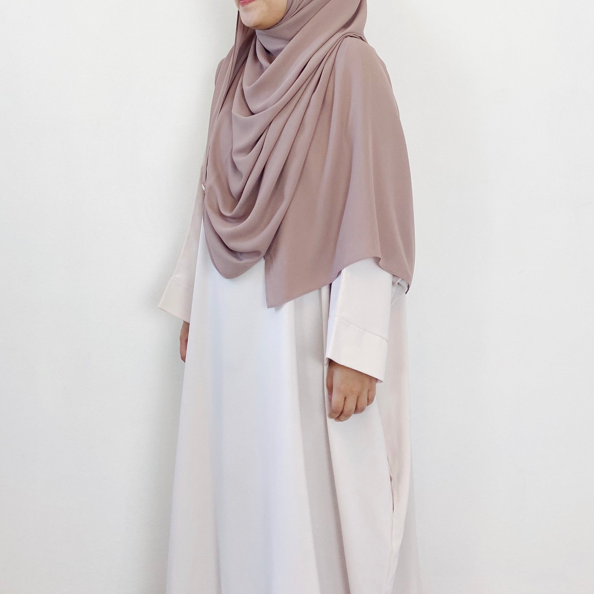 Super Wide Shawl : Taupe