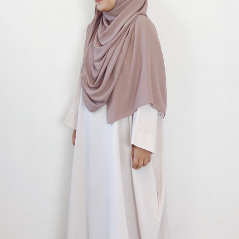 Super Wide Shawl : Taupe