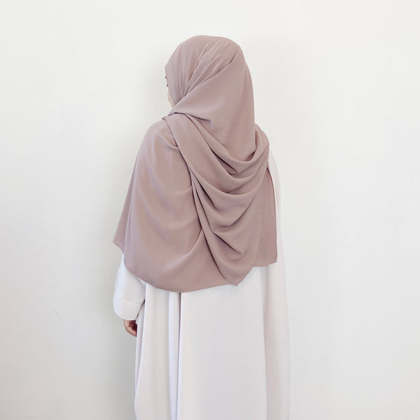 Super Wide Shawl : Taupe