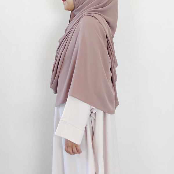 Super Wide Shawl : Taupe