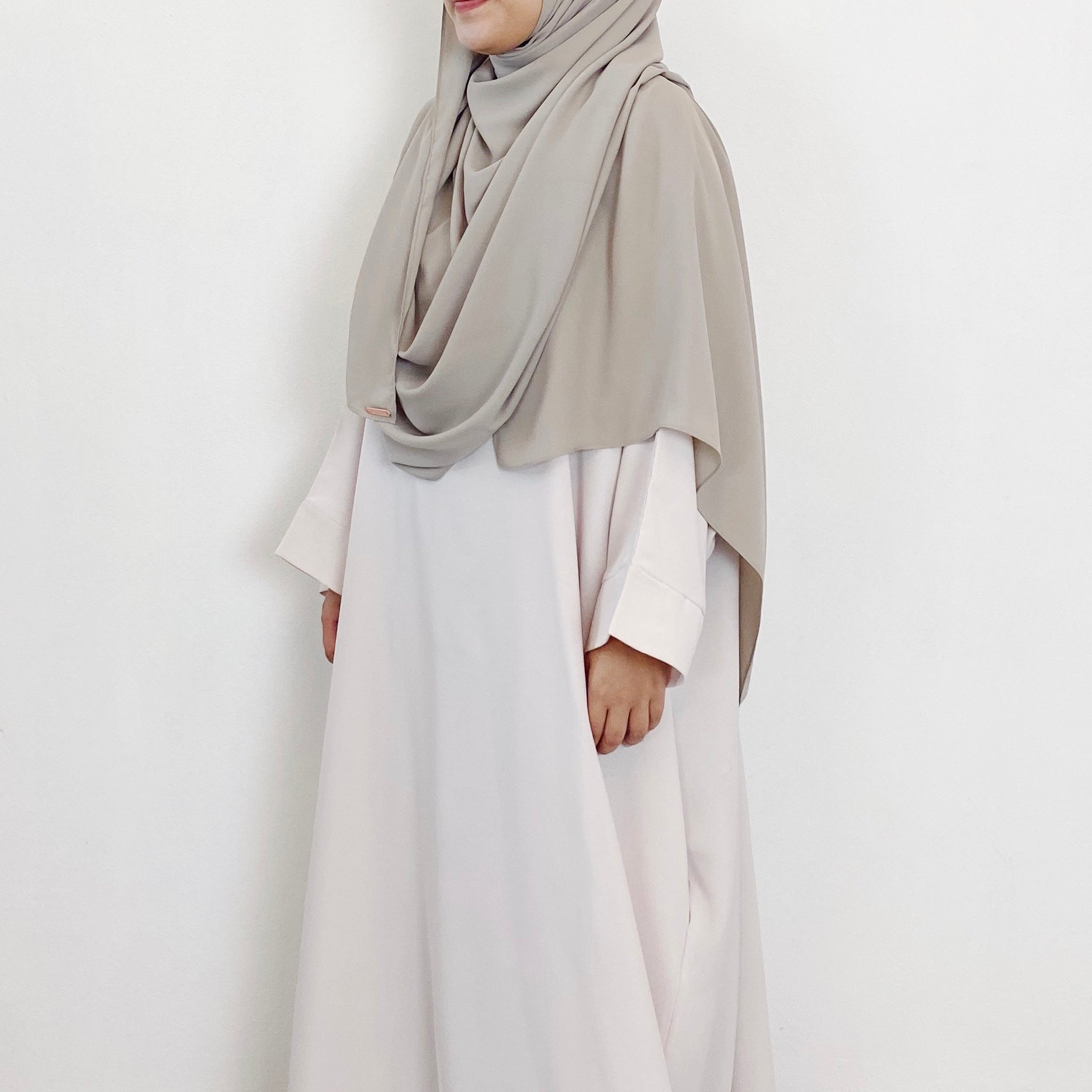 Super Wide Shawl : Wheat