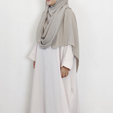 AS/IS - Super Wide Shawl : Wheat