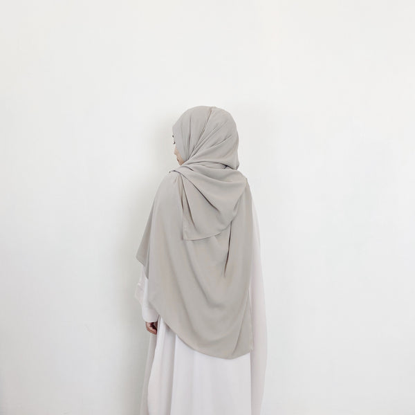 AS/IS - Super Wide Shawl : Wheat