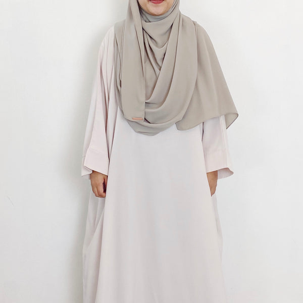 AS/IS - Super Wide Shawl : Wheat