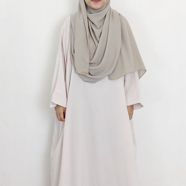 AS/IS - Super Wide Shawl : Wheat