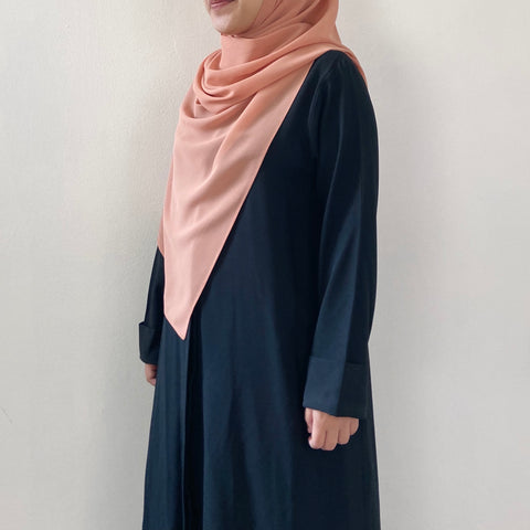 Tie-Back Shawl :Salmon