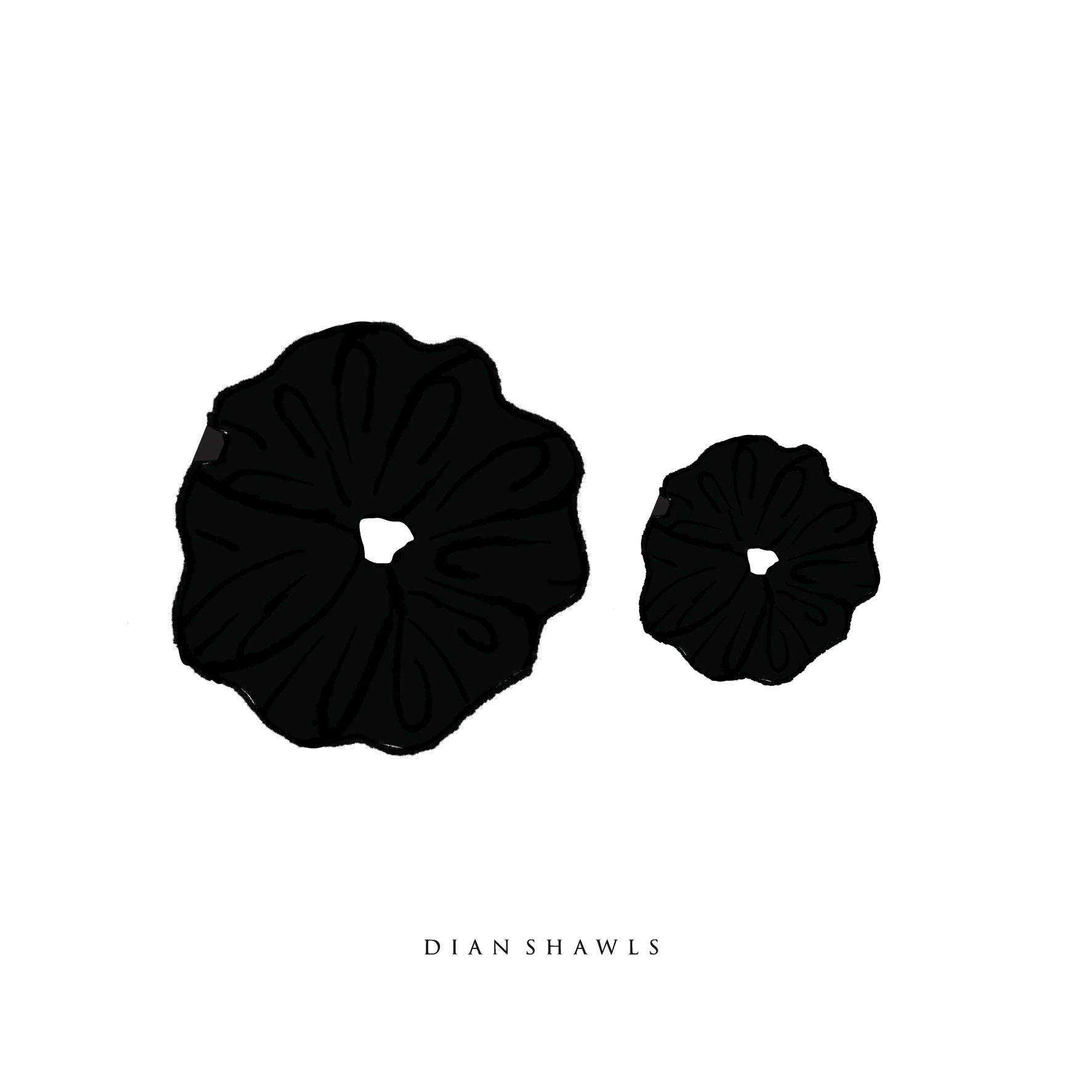 Scrunchie Set : Black