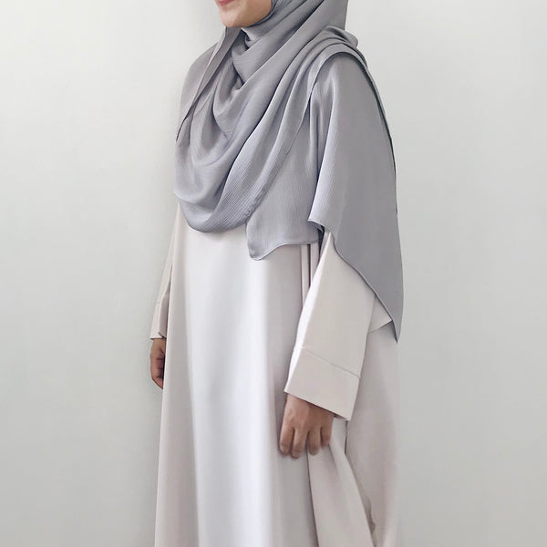 AS/IS - Textured Satin : Silver