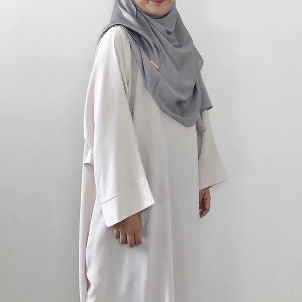 AS/IS - Textured Satin : Silver