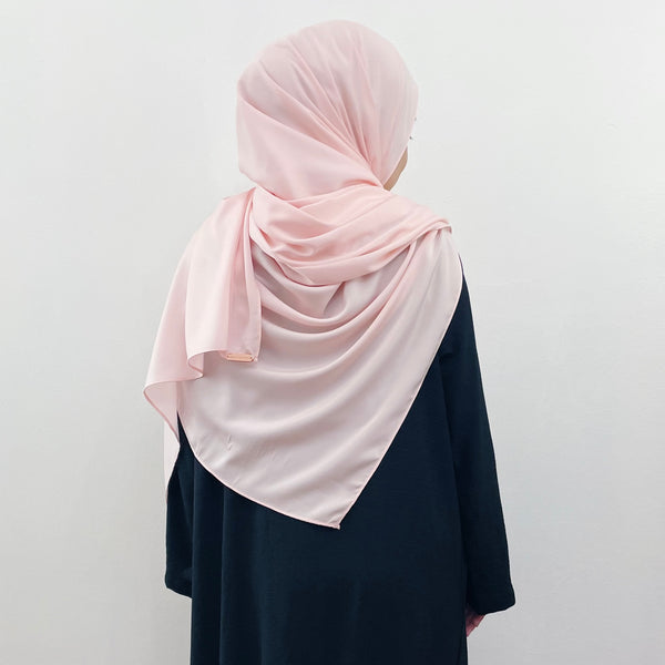 Super Wide Shawl (MS) : Soft Peach