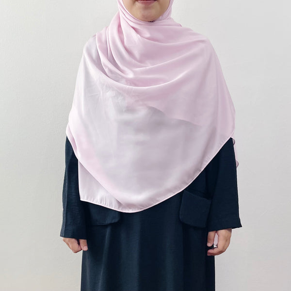 Super Wide Shawl (MS) : Soft Pink