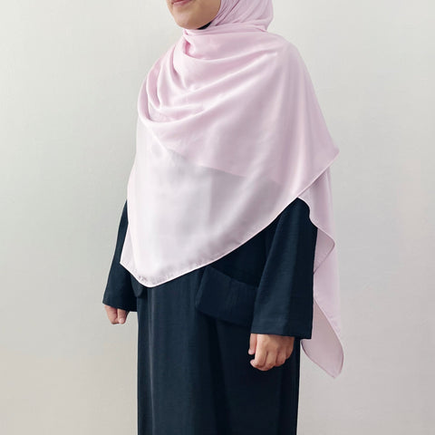 Super Wide Shawl (MS) : Soft Pink