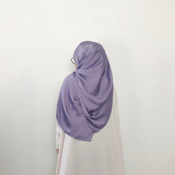 Textured Satin : Soft Purple