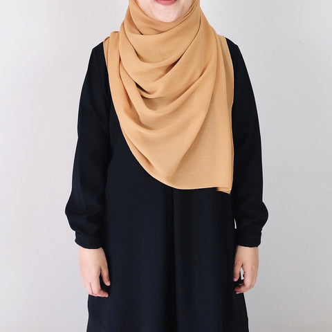 Textured Chiffon : Toffee