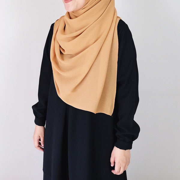 Textured Chiffon : Toffee