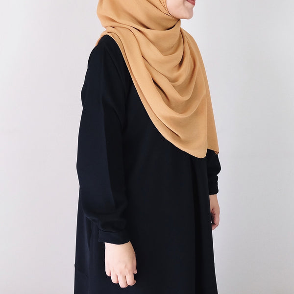 Textured Chiffon : Toffee