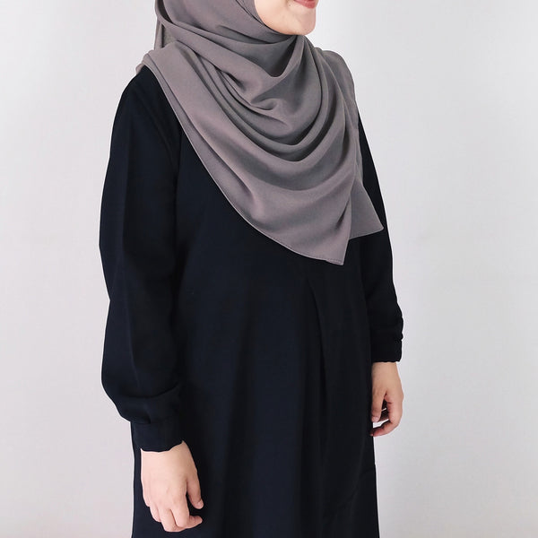 Basic Georgette : Warm Gray