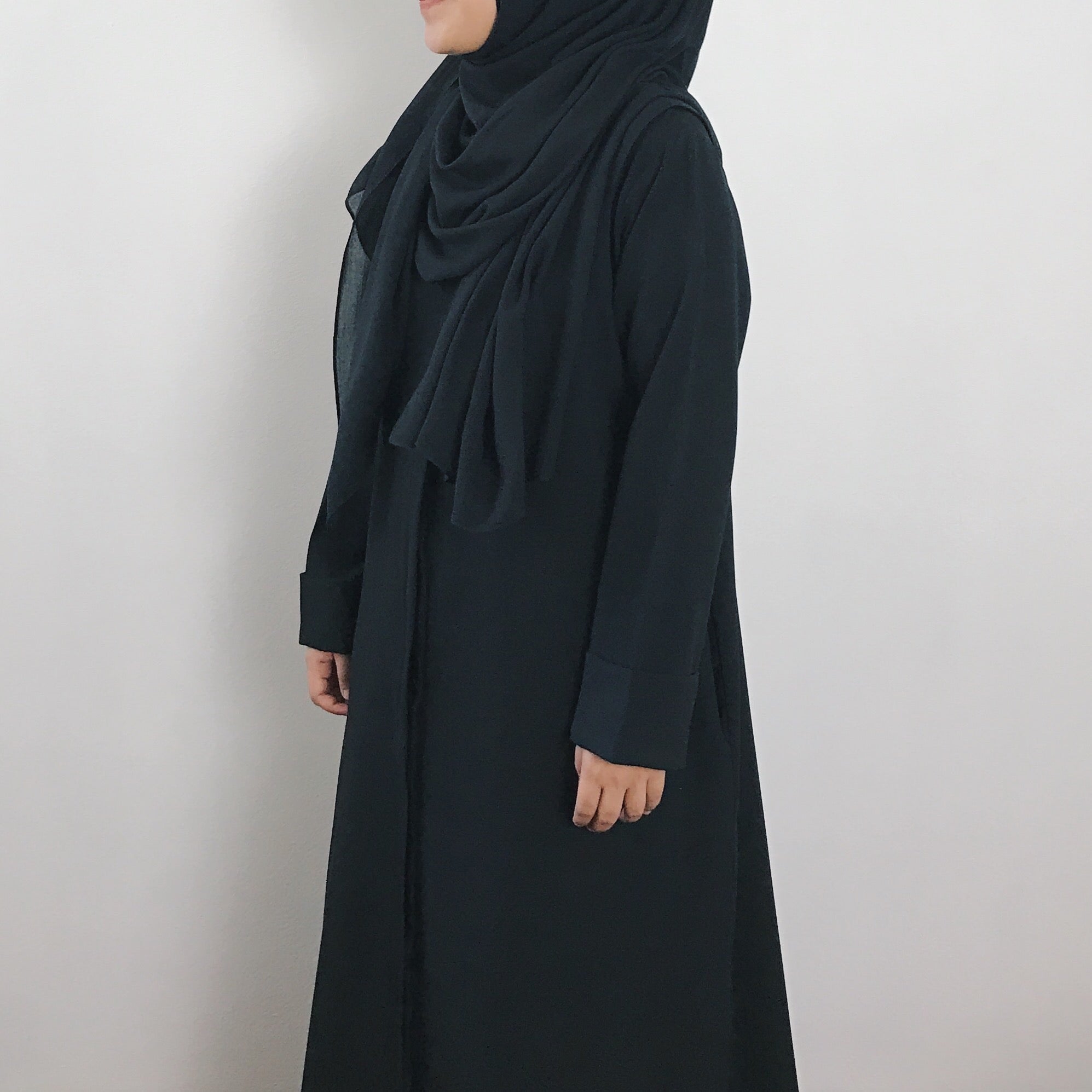 Cotton Viscose : Black