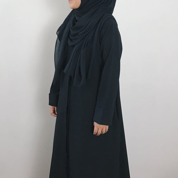 Cotton Viscose : Black