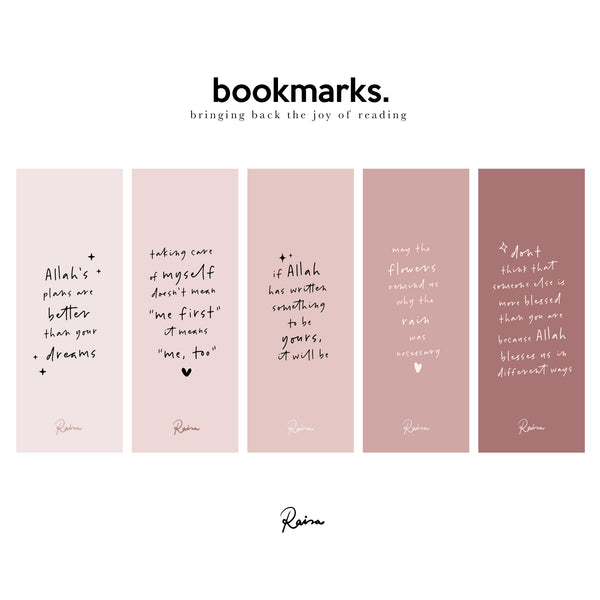 Bookmarks : Set A