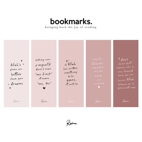 Bookmarks : Set A