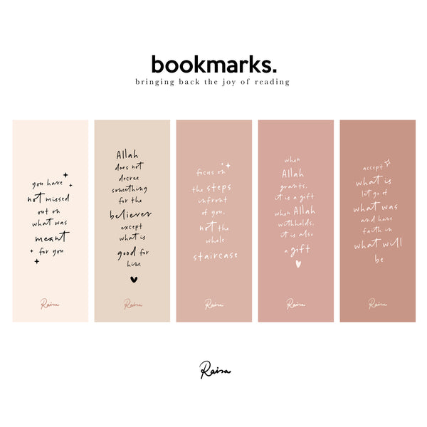 Bookmarks : Set B